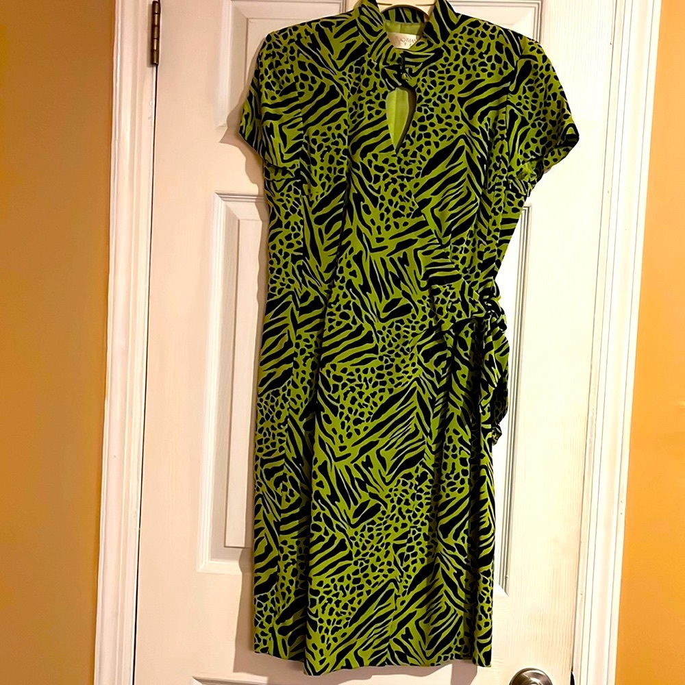 Vintage Dana Buchman wrap dress